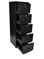  Shannon ELECTRO 5 DRAWERS-Black