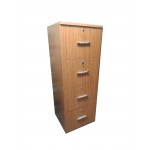 Wood Shannon 4 Drawer-One Calon per drawer