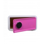  Hotel safe model LAP-23 white and pink
